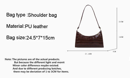 Bolso Fiorella Luxe - Textura Cocodrilo para Mujer