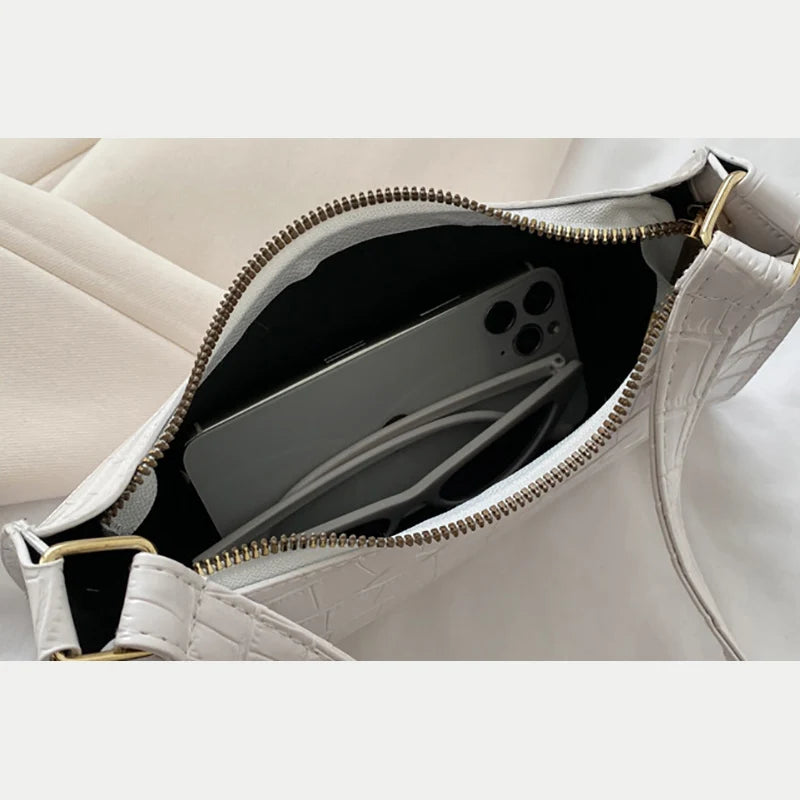 Bolso Fiorella Luxe - Textura Cocodrilo para Mujer