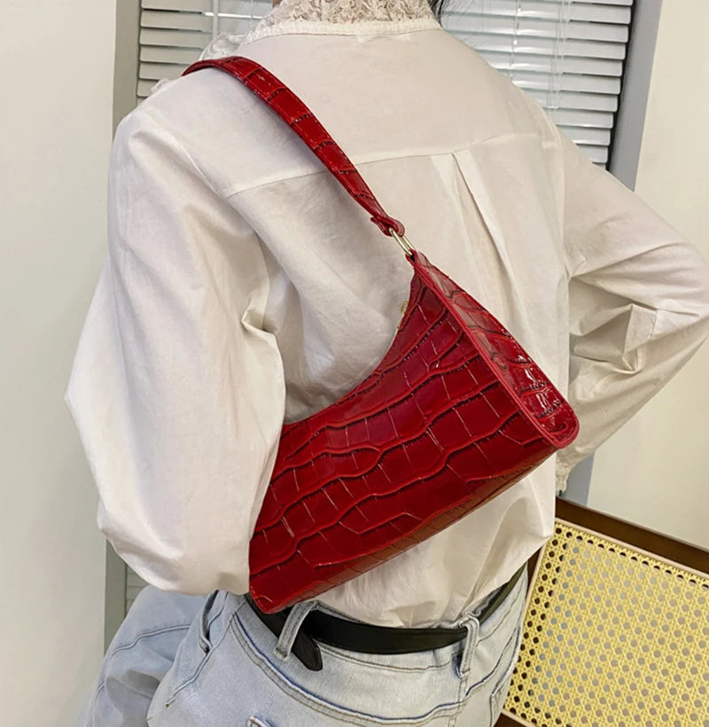Bolso Fiorella Luxe - Textura Cocodrilo para Mujer
