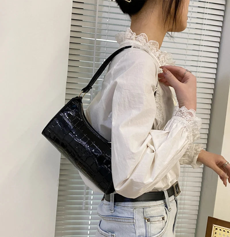 Bolso Fiorella Luxe - Textura Cocodrilo para Mujer