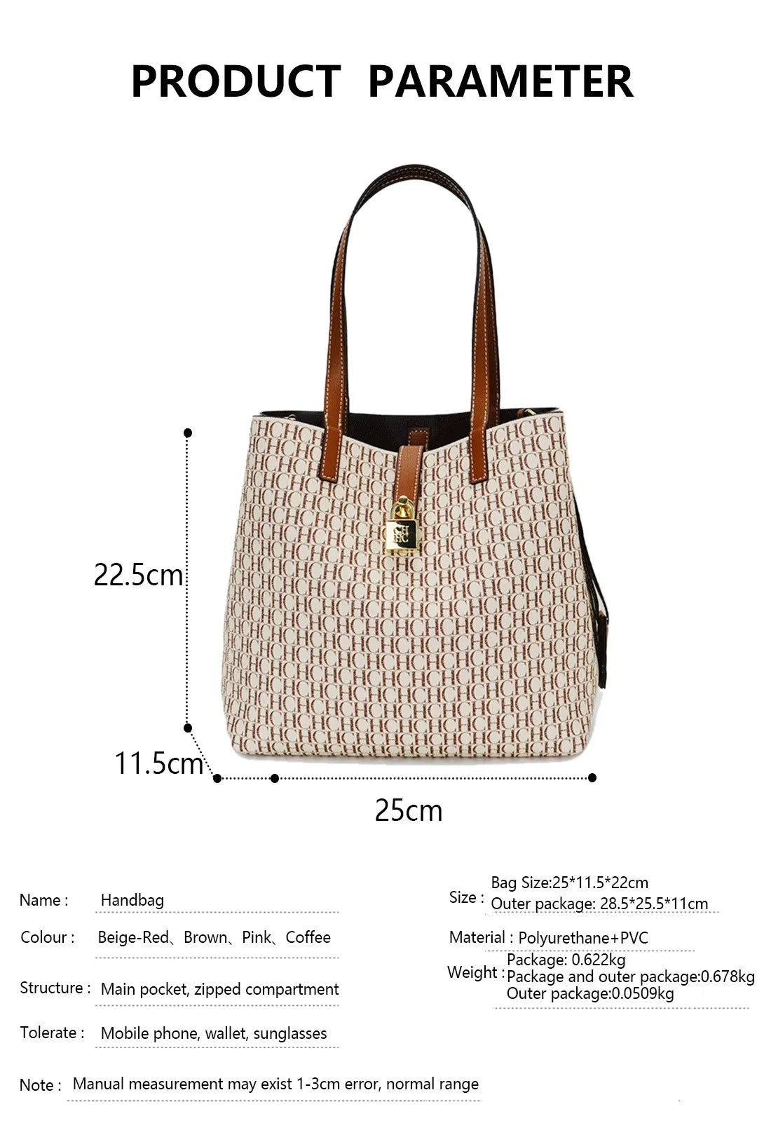 Bolso Verona Elegance - Gran Capacidad para Mujer